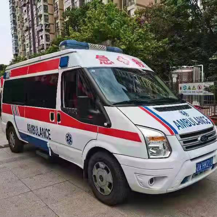 盐城长途救护车护送病人返乡